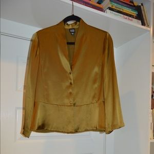 Eileen Fisher silk blouse. (4)